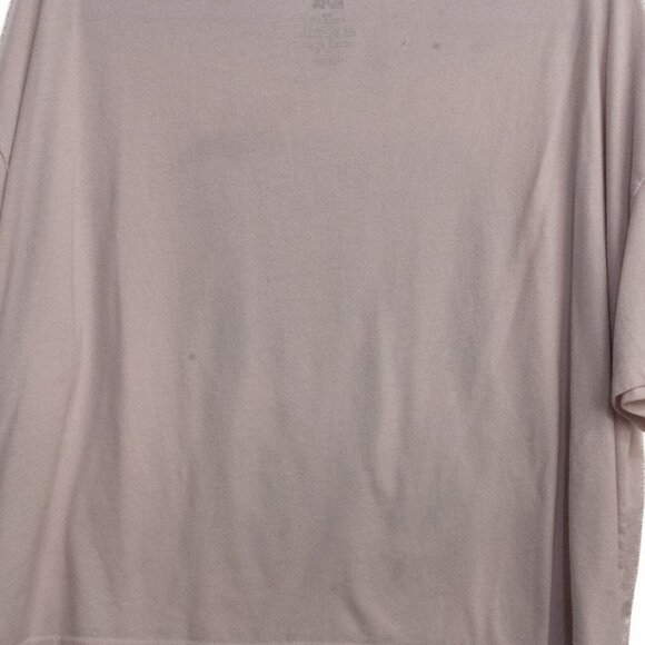 AC/DC Womens Pink T Shirt Pastel Graphic Round Neck Pullover Short Sleeve XXL - Picture 7 of 7